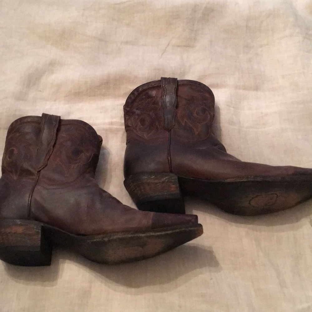 DAN POST SHORT COWGIRL BOOTS